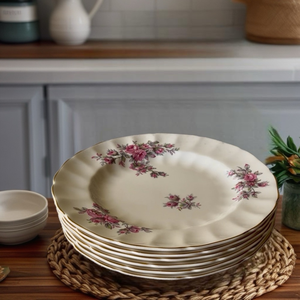Vintage JOHNSON BROS “Old Chelsea”Dinnerware - set of 6 - Picture 3 of 8
